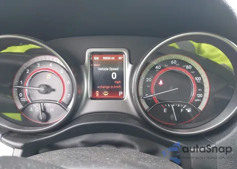 2016 Dodge Journey Crossroad Plus z USA, uszkodzony, nr VIN 3C4PDCGB7GT207901